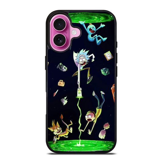 RICK AND MORTY PORTAL iPhone 16 Plus Case Cover