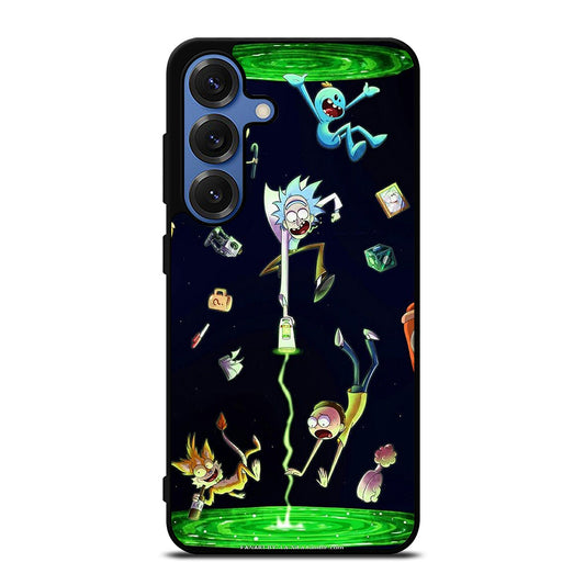 RICK AND MORTY PORTAL Samsung Galaxy S25 Case Cover