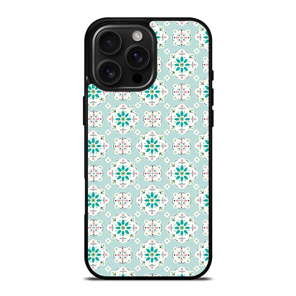 RILEY BLAKE BLUE PATTERN iPhone 16 Pro Max Case Cover