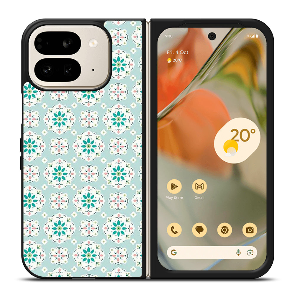 RILEY BLAKE BLUE PATTERN Google Pixel 9 Pro Fold Case Cover