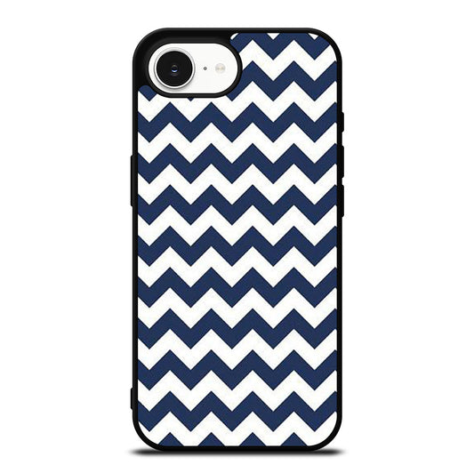 RILEY BLAKE CHEVRON PATTERN BLUE iPhone 16e Case Cover