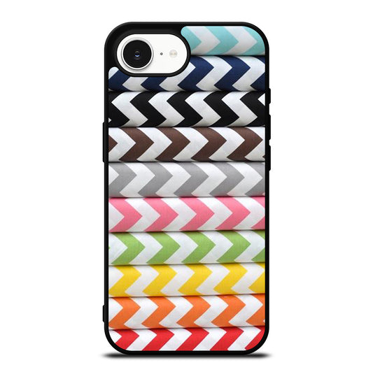 RILEY BLAKE CHEVRON PATTERN COLORFUL iPhone 16e Case Cover