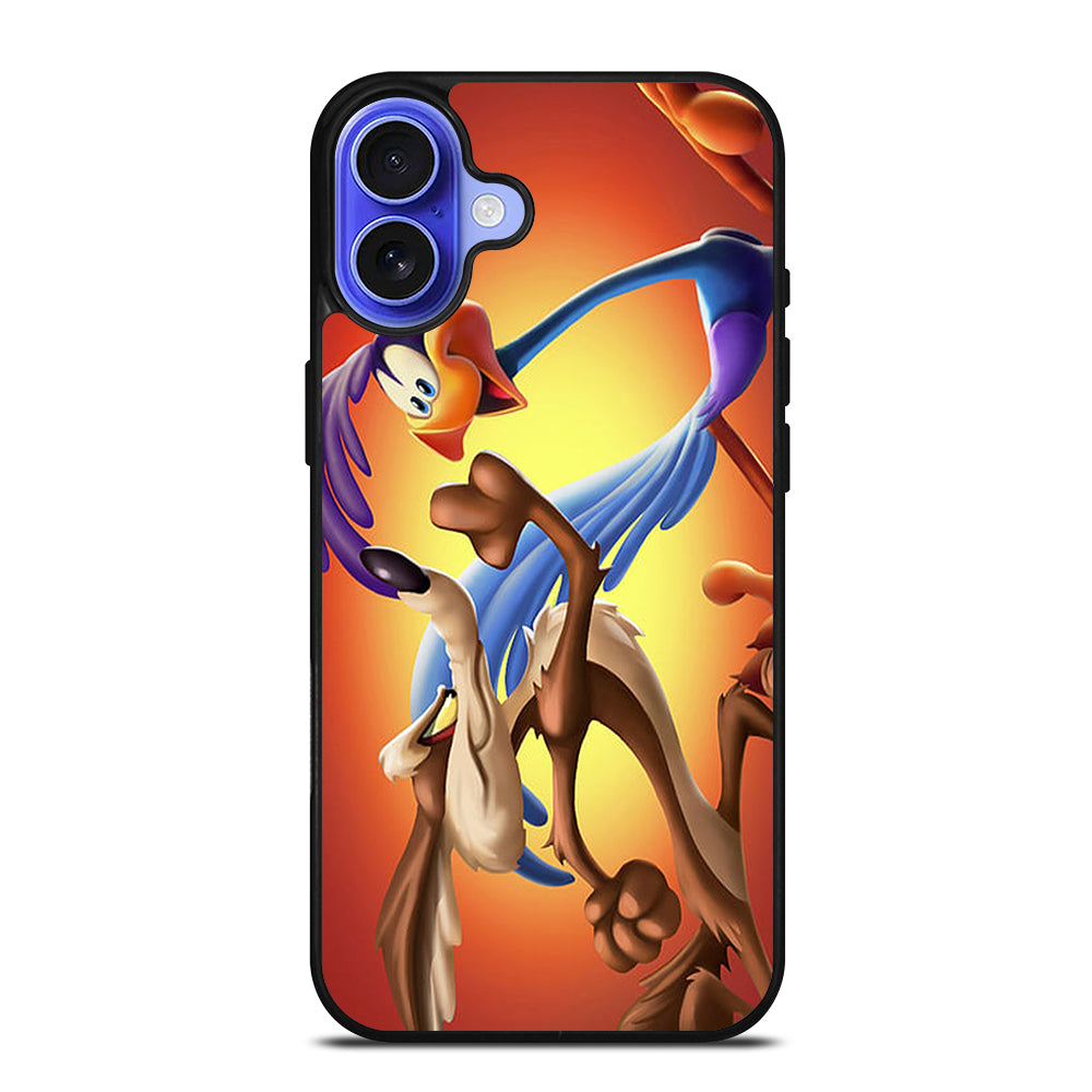 ROAD RUNNER LOONEY TUNES ART iPhone 16 Case Cover