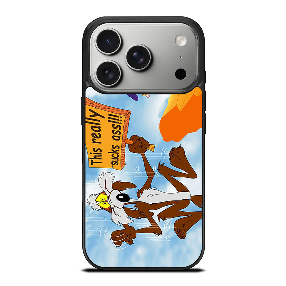 ROAD RUNNER LOONEY TUNES QUOTE iPhone 17 Pro Case Cover