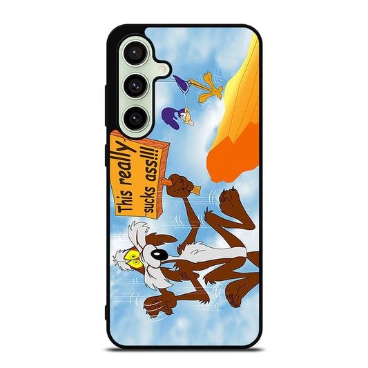 ROAD RUNNER LOONEY TUNES QUOTE Samsung Galaxy S24 FE Case Cover