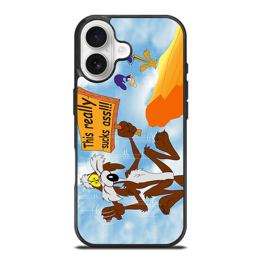 ROAD RUNNER LOONEY TUNES QUOTE iPhone 17 Case Cover