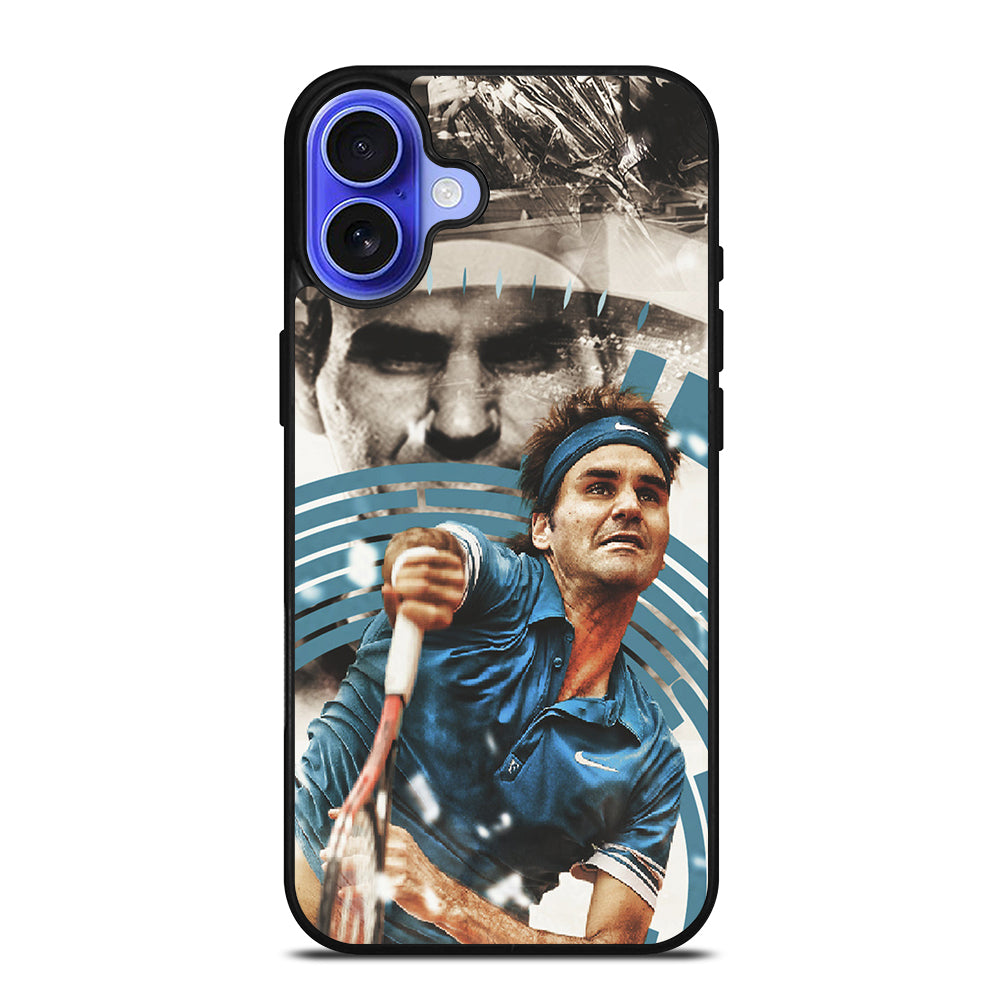 ROGER FEDERER TENNIS iPhone 16 Case Cover