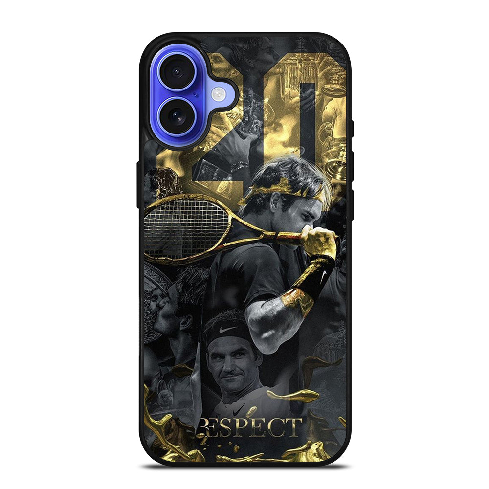 ROGER FEDERER TENNIS 2 iPhone 16 Case Cover