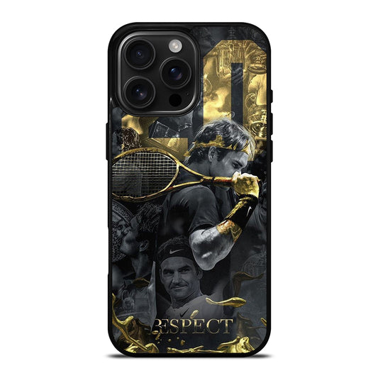 ROGER FEDERER TENNIS 2 iPhone 16 Pro Max Case Cover