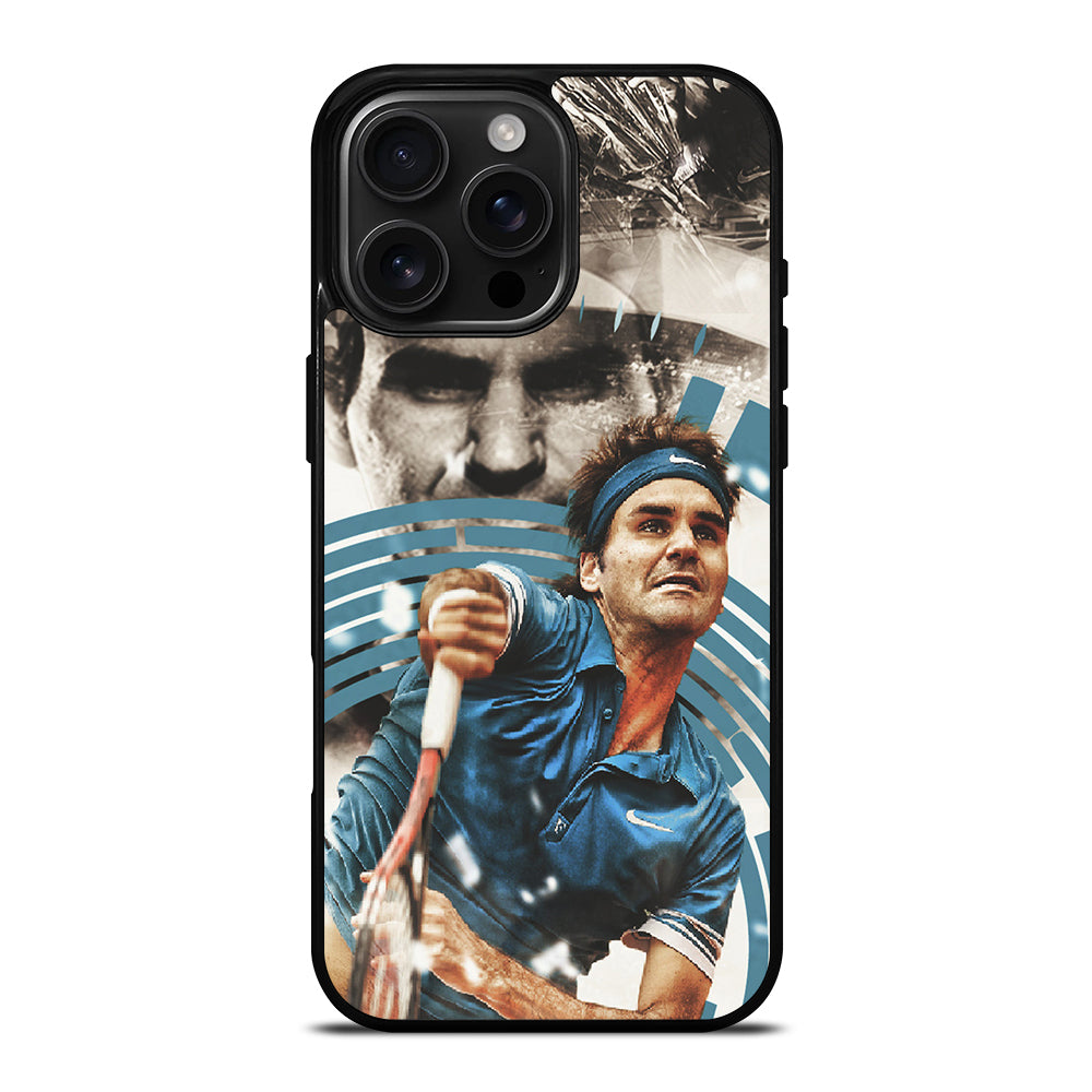 ROGER FEDERER TENNIS iPhone 16 Pro Max Case Cover