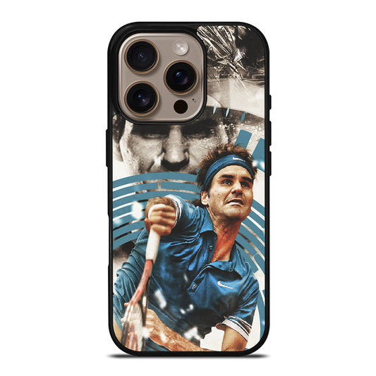 ROGER FEDERER TENNIS iPhone 16 Pro Case Cover