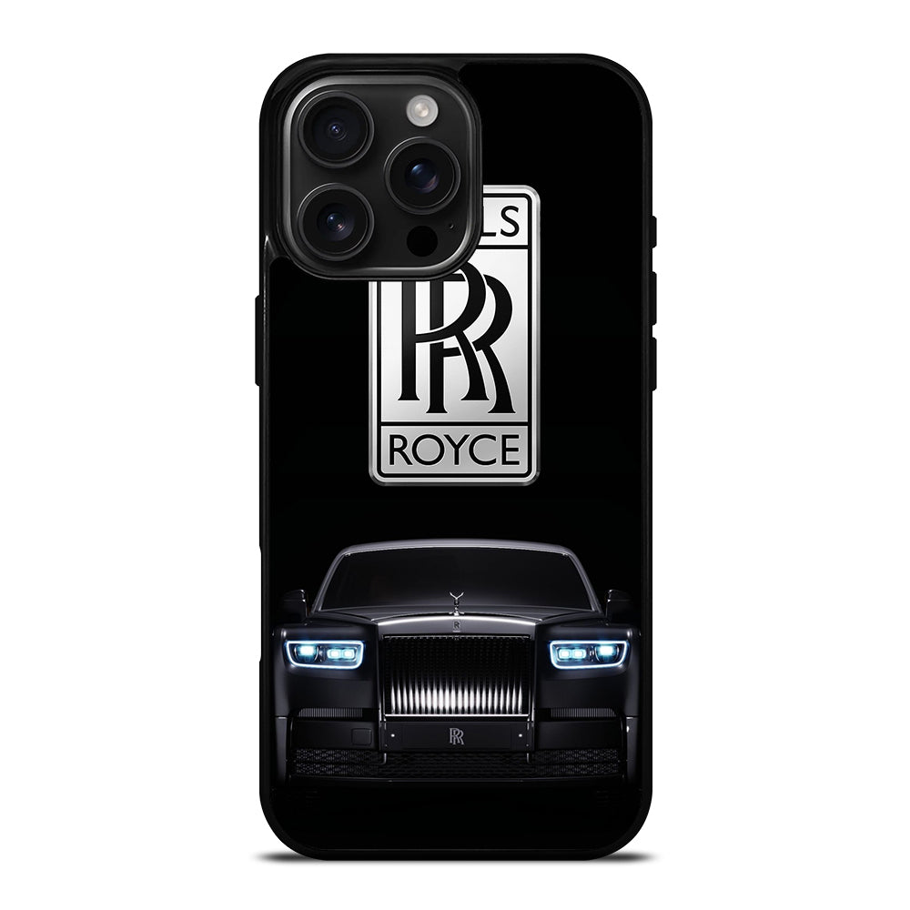 ROLLS ROYCE BLACK CAR iPhone 16 Pro Max Case Cover