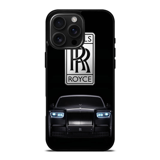ROLLS ROYCE BLACK CAR iPhone 16 Pro Max Case Cover