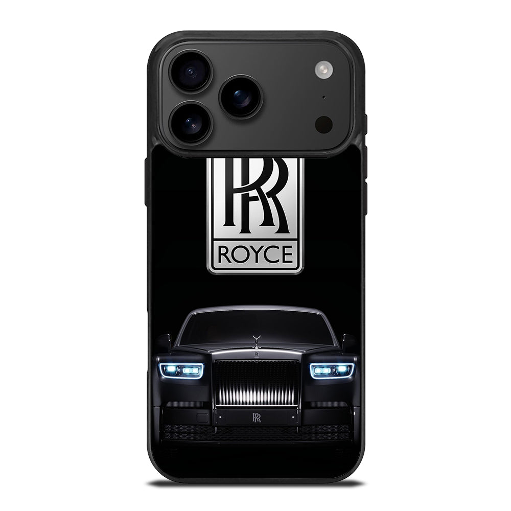 ROLLS ROYCE BLACK CAR iPhone 17 Pro Max Case Cover