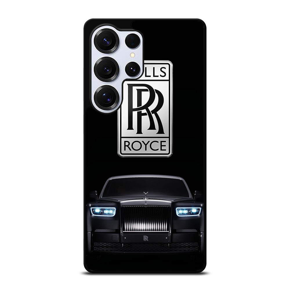ROLLS ROYCE BLACK CAR Samsung Galaxy S25 Ultra Case Cover