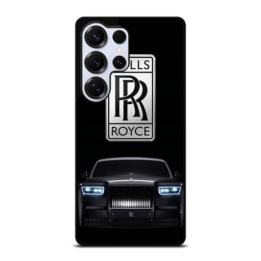 ROLLS ROYCE BLACK CAR Samsung Galaxy S25 Ultra Case Cover