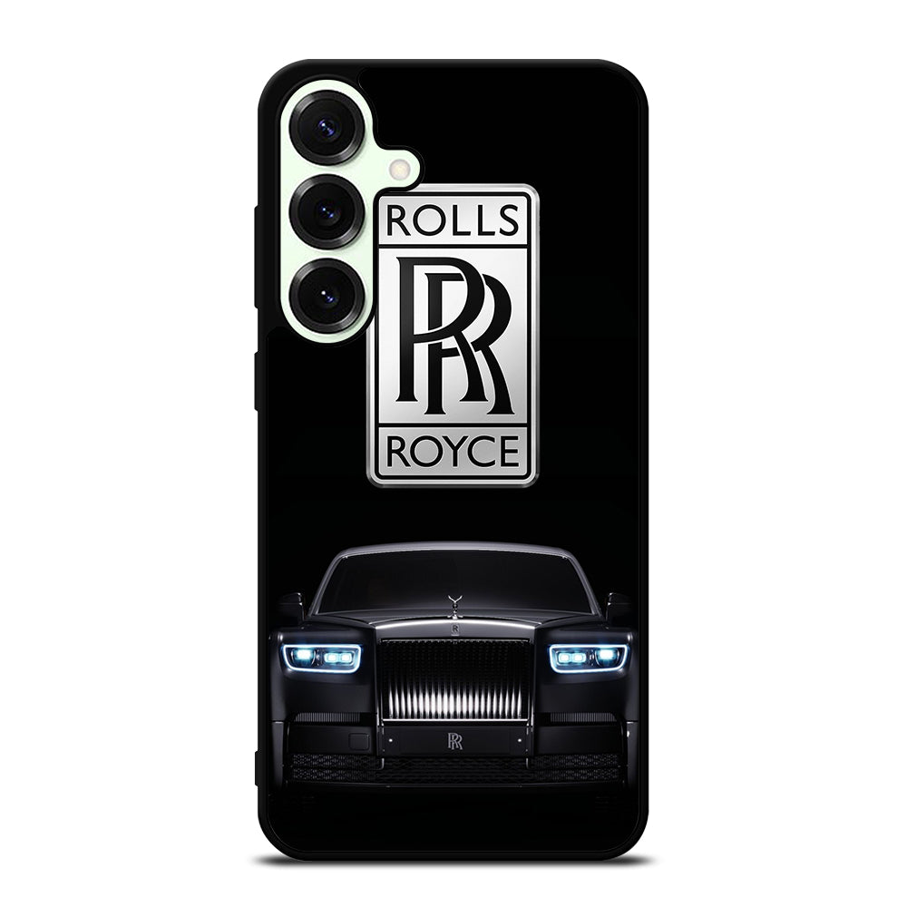 ROLLS ROYCE BLACK CAR Samsung Galaxy S25 Plus Case Cover