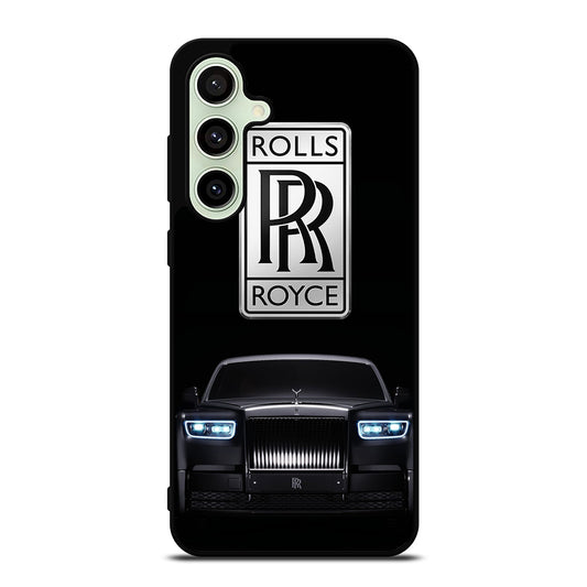 ROLLS ROYCE BLACK CAR Samsung Galaxy S24 FE Case Cover