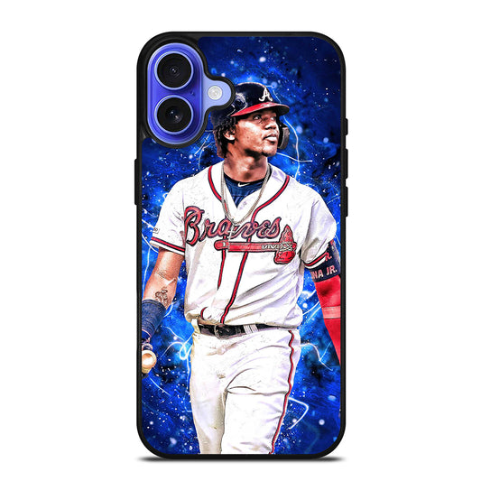 RONALD ACUNA JR ATLANTA BRAVES BASEBALL iPhone 16 Case Cover