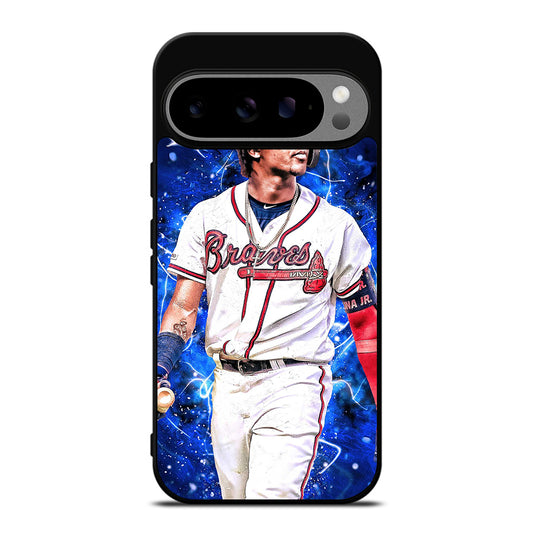 RONALD ACUNA JR ATLANTA BRAVES BASEBALL Google Pixel 9 Pro XL Case Cover