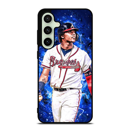 RONALD ACUNA JR ATLANTA BRAVES BASEBALL Samsung Galaxy S24 FE Case Cover