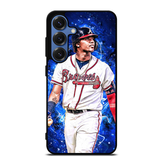 RONALD ACUNA JR ATLANTA BRAVES BASEBALL Samsung Galaxy S25 Case Cover
