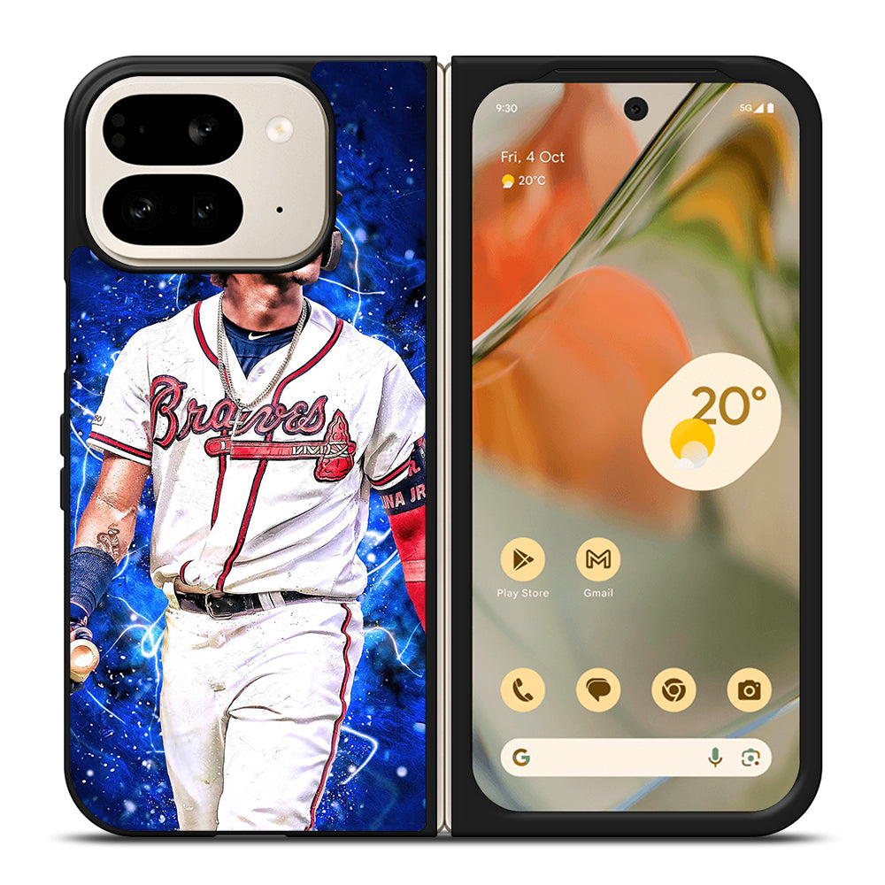 RONALD ACUNA JR ATLANTA BRAVES BASEBALL Google Pixel 9 Pro Fold Case Cover