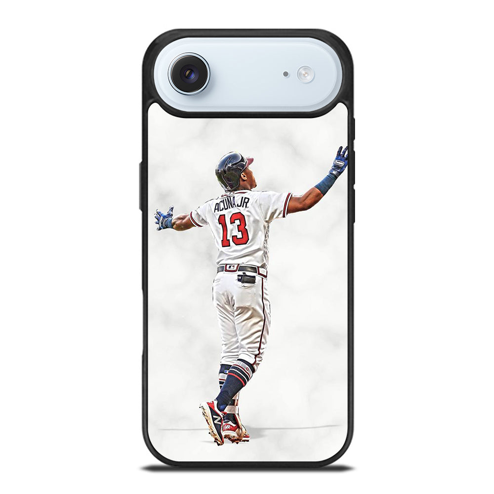 RONALD ACUNA JR ATLANTA BRAVES MARBLE iPhone Air Case Cover