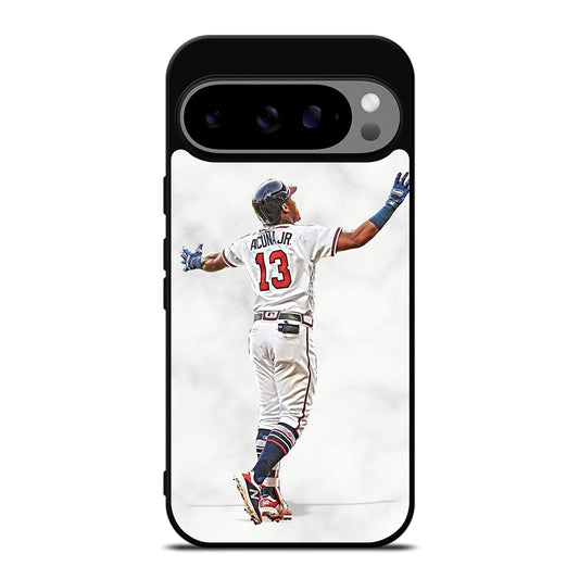 RONALD ACUNA JR ATLANTA BRAVES MARBLE Google Pixel 9 Pro XL Case Cover