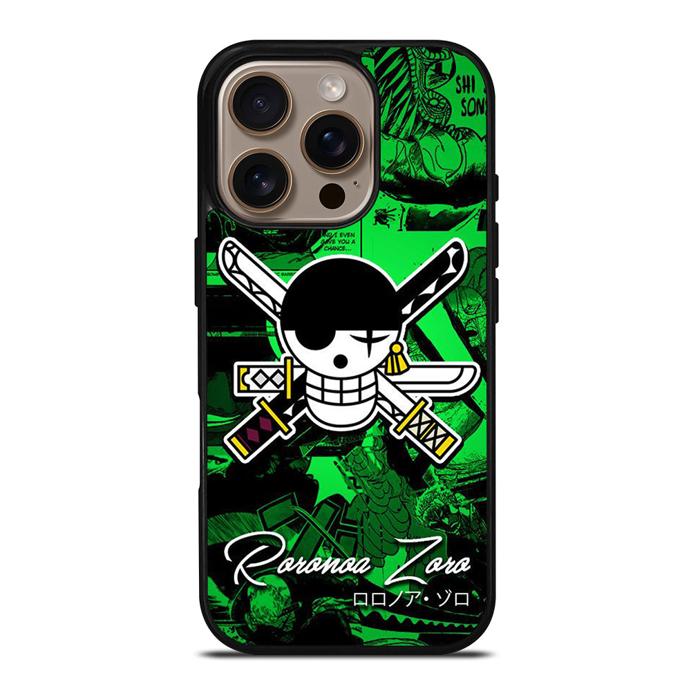 RORONOA ZORO ICON ONE PIECE iPhone 16 Pro Case Cover