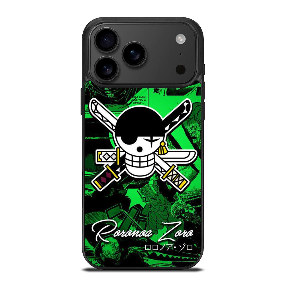 RORONOA ZORO ICON ONE PIECE iPhone 17 Pro Max Case Cover