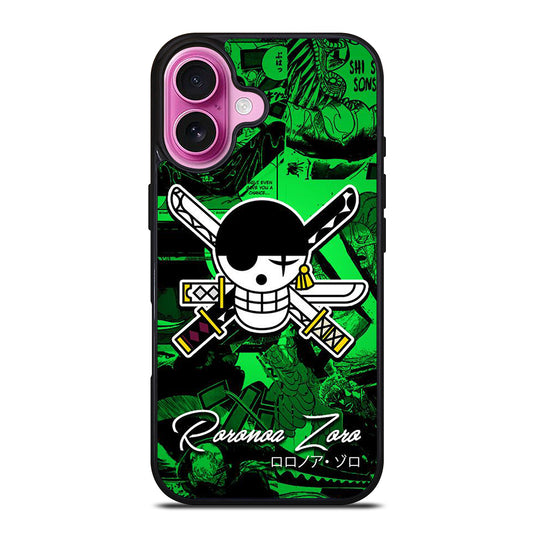 RORONOA ZORO ICON ONE PIECE iPhone 16 Plus Case Cover