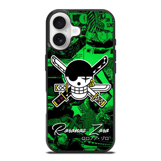 RORONOA ZORO ICON ONE PIECE iPhone 17 Case Cover