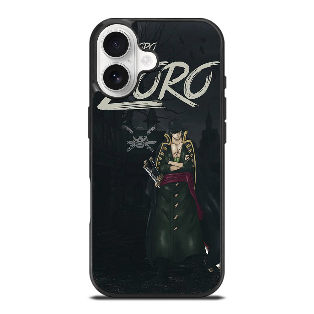 RORONOA ZORO ONE PIECE ANIME iPhone 17 Case Cover