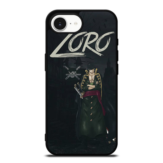 RORONOA ZORO ONE PIECE ANIME iPhone 16e Case Cover