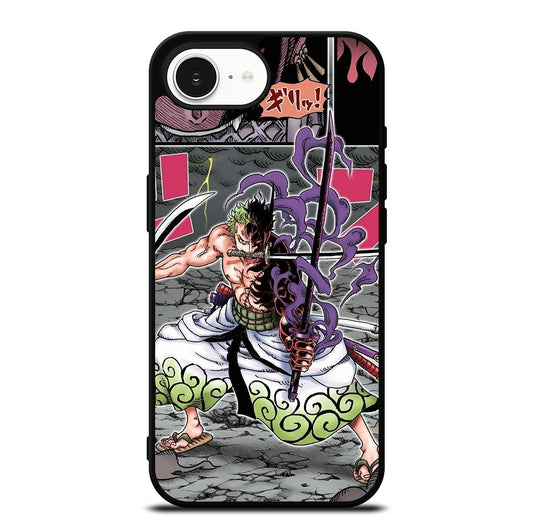 RORONOA ZORO ONE PIECE COMIC iPhone 16e Case Cover