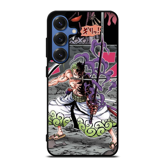 RORONOA ZORO ONE PIECE COMIC Samsung Galaxy S25 Case Cover