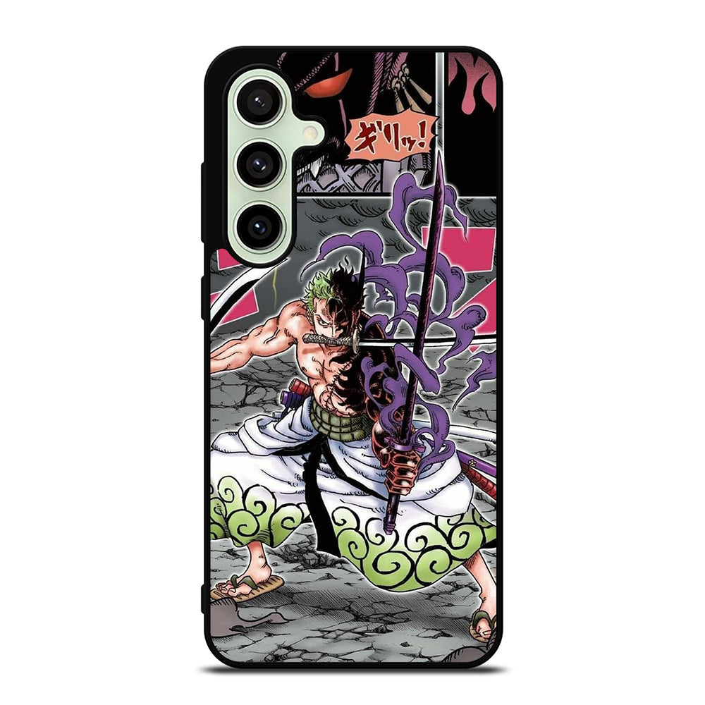 RORONOA ZORO ONE PIECE COMIC Samsung Galaxy S24 FE Case Cover