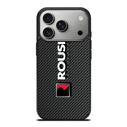 ROUSH RACING CARBON LOGO iPhone 17 Pro Case Cover