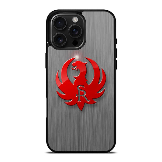 RUGER FIREARM METAL LOGO iPhone 16 Pro Max Case Cover