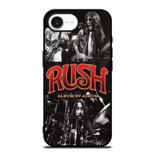 RUSH ALBUM BY ALBUM iPhone 16e Case Cover