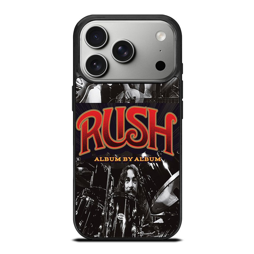 RUSH ALBUM BY ALBUM iPhone 17 Pro Case Cover