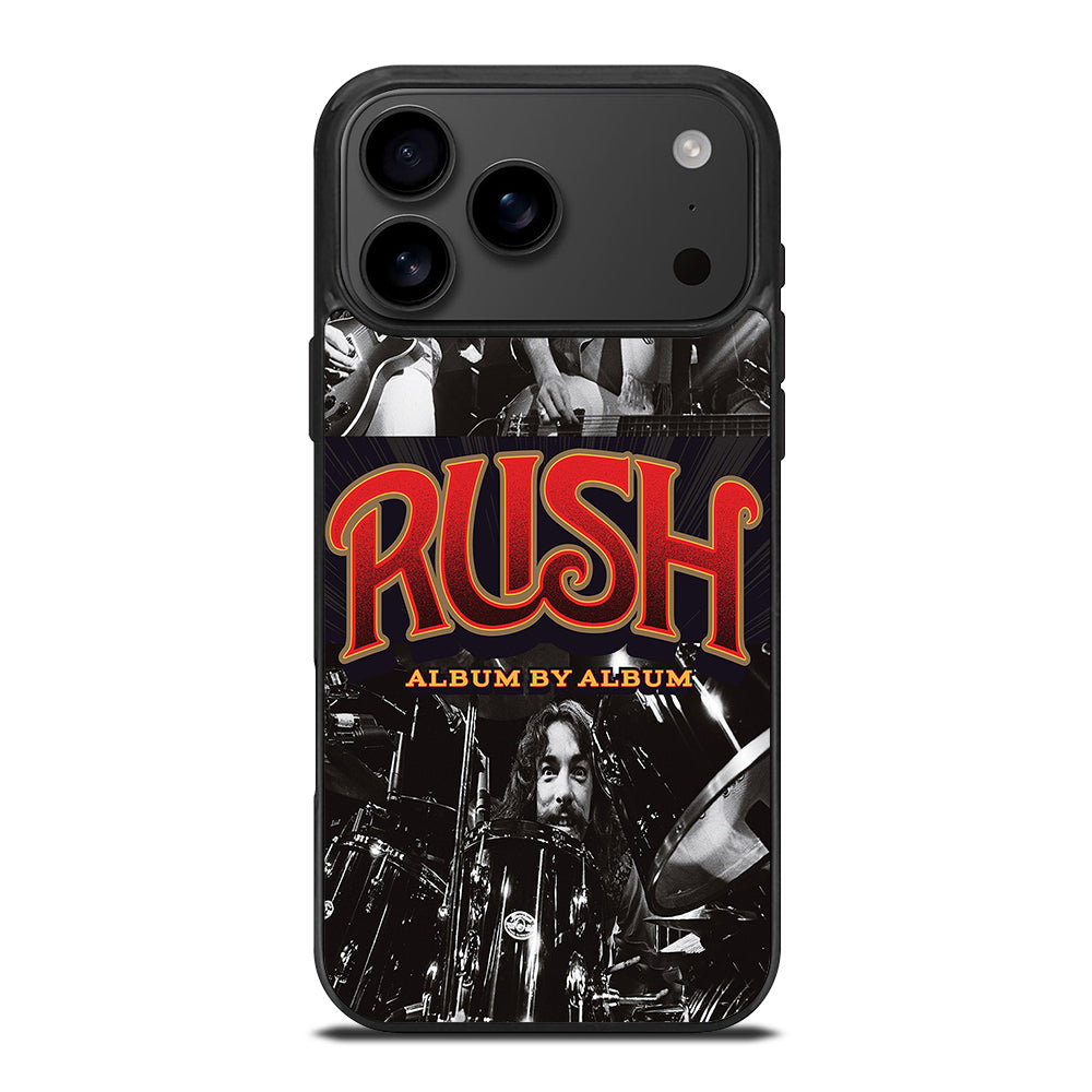 RUSH ALBUM BY ALBUM iPhone 17 Pro Max Case Cover