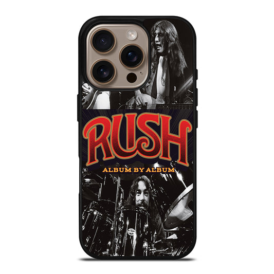 RUSH ALBUM BY ALBUM iPhone 16 Pro Case Cover