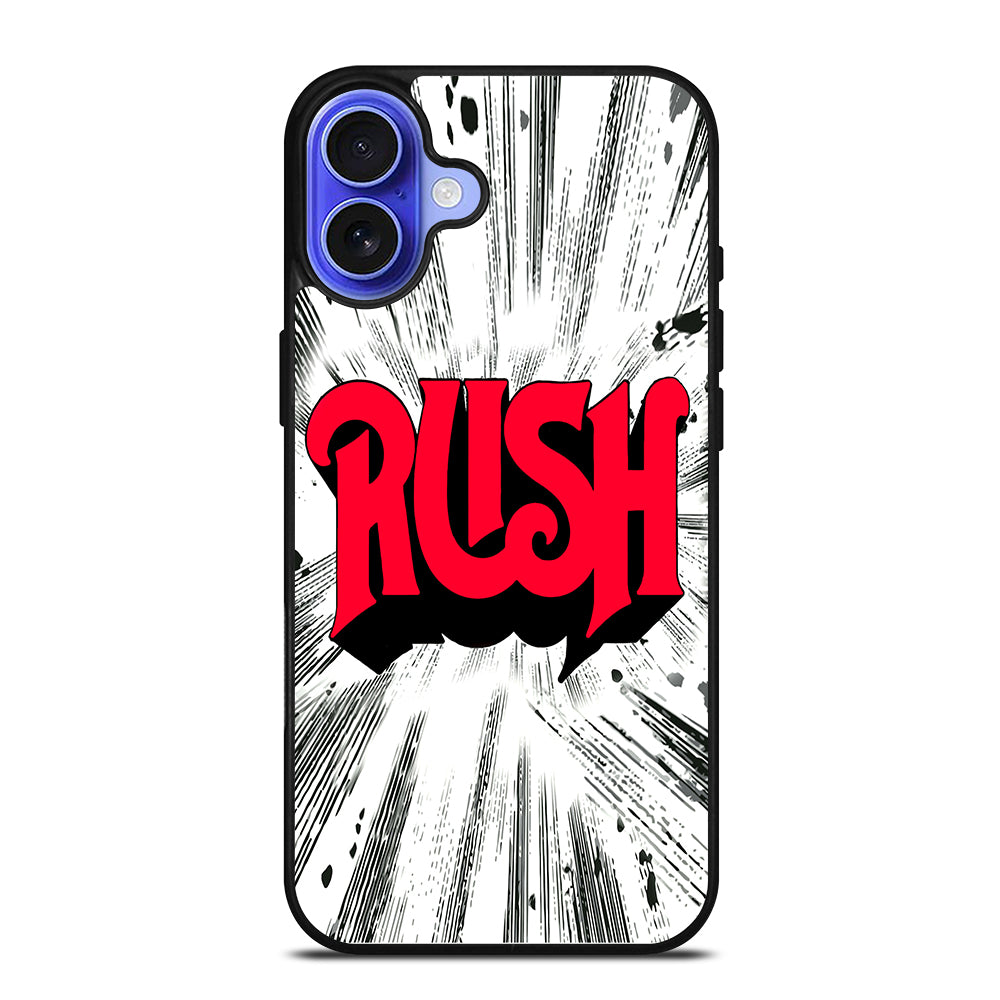 RUSH ROCK BAND LOGO iPhone 16 Case Cover