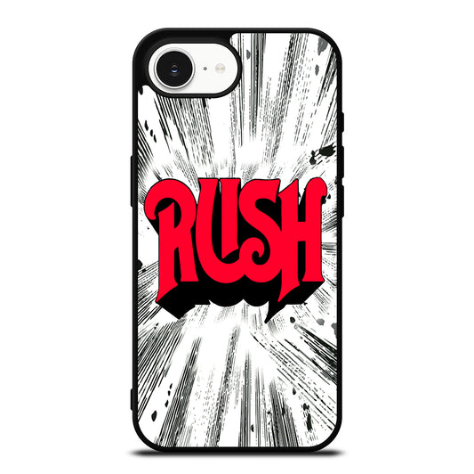 RUSH ROCK BAND LOGO iPhone 16e Case Cover