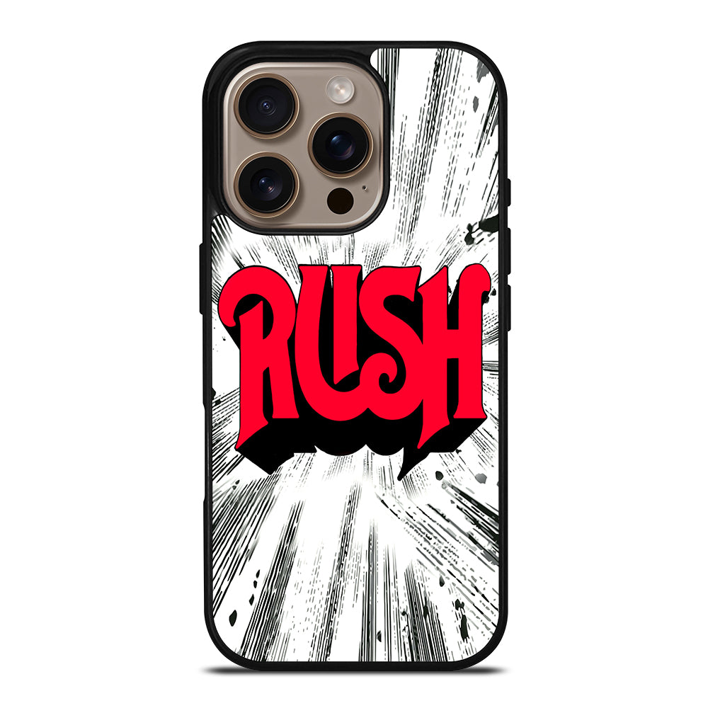 RUSH ROCK BAND LOGO iPhone 16 Pro Case Cover