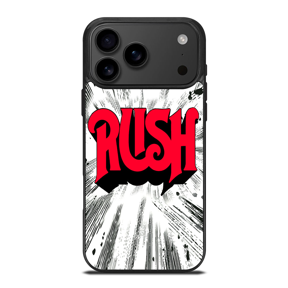 RUSH ROCK BAND LOGO iPhone 17 Pro Max Case Cover