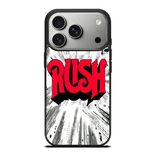 RUSH ROCK BAND LOGO iPhone 17 Pro Case Cover