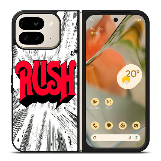 RUSH ROCK BAND LOGO Google Pixel 9 Pro Fold Case Cover